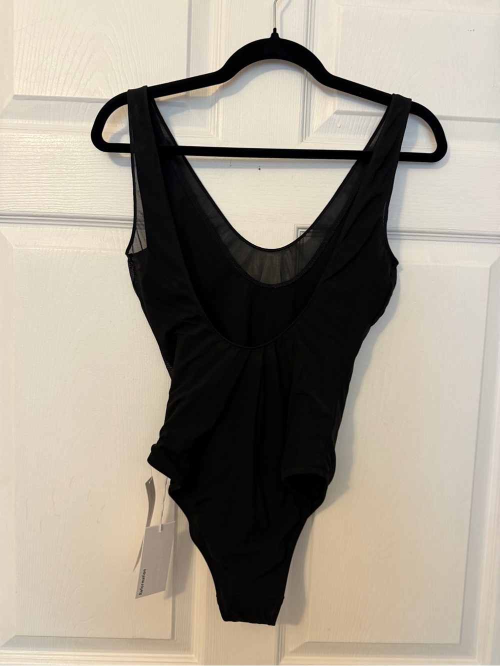Reformation Pontia Mesh One Piece Swimsuit - Picture 7 of 7